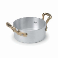 Каструля низька маленька з двома ручками"1932 ALUMINIUM COLLECTION" Ø10см"AGNELLI"