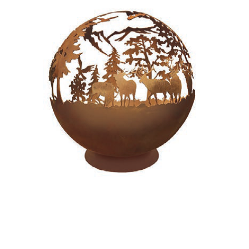 Сфера декоративна з дизайном лісового насадження"ATLANTIS" Ø50см"LE COQ PORCELAINE" Сфера декоративна з дизайном лісового насадження"ATLANTIS" Ø50см"LE COQ PORCELAINE"