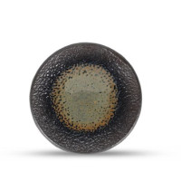 Плоска тарілка 28.5 см. текстурований мох "Cone" 