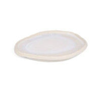 Плоска тарілка 29 см. перлинно-білий "Icon" 