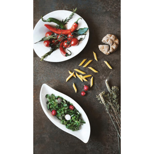 Чаша листок"FEBE" 36см 15,5см 6см"LE COQ PORCELAINE" Чаша листок"FEBE" 36см 15,5см 6см"LE COQ PORCELAINE"