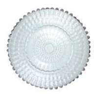 Тарілка з обідком у стилі барокко"HELIOS" Ø33,5см"LE COQ PORCELAINE"