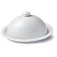 Тарілка з клошем"PERSEPHONE" Ø16,5см 9см клоше Ø13,5см 12см 7см"LE COQ PORCELAINE"