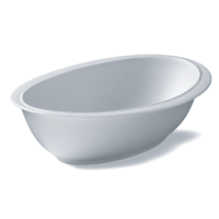 Миска"PARTHENON" 23см 17см 6,5см "LE COQ PORCELAINE"