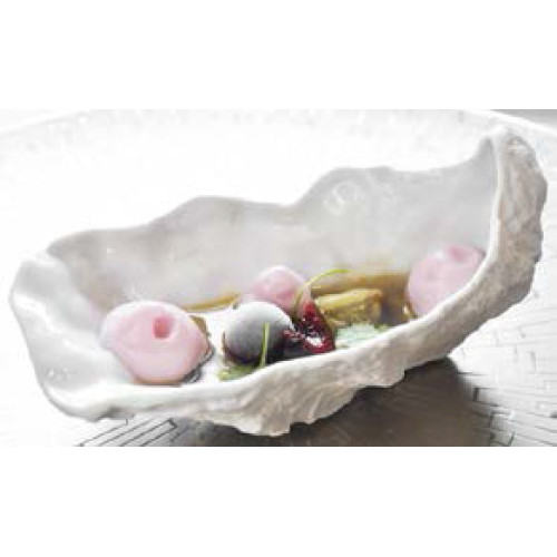 Блюдо дегустаційне"OYSTER" Ø16см 8,8см 5,3см 75мл"OYSTER""MEDITERRANEAN TEXTURES"PORDAMSA" Блюдо дегустаційне"OYSTER" Ø16см 8,8см 5,3см 75мл"OYSTER""MEDITERRANEAN TEXTURES"PORDAMSA"