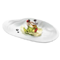 Блюдо дегустаційне"OYSTER" 25см 14см 80мл"MEDITERRANEAN TEXTURES"PORDAMSA"