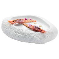 Блюдо для подачі страв"ROСA" 31см 20см 5см 110мл"PORDAMSA"