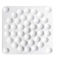 Блюдо дегустраційнеі"APIARI" 22см 22см"PORDAMSA"