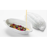 Блюдо для закусок"COCOA POD""BOTANIQUE" 18см 8см 9см 180мл"PORDAMSA"