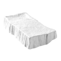 Блюдо подіум"CLIFF" 15см 10см 5см"PORDAMSA" 