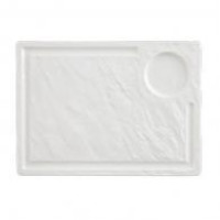 Тарілка"SLATE RECATNGLE PLATE CONTEXTURE" 33см 24см 1,5cм"FORTESSA"