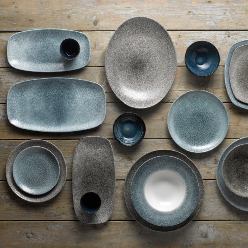 Тарілка"RAKU TOPAZ BLUE" Ø28,8см"CHURCHILL" Тарілка"RAKU TOPAZ BLUE" Ø28,8см"CHURCHILL"