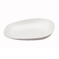 Тарілка одноразова"EKO YAYOI FLAT "CHIKIO" 23,8см 21,7см 3,3cм"COOKPLAY"