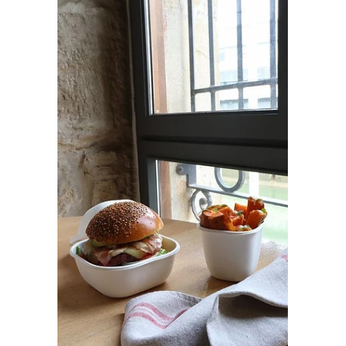 Посуд одноразовий"EKO BURGER "CHIKIO" 10см 10см 9,5cм 400мл"COOKPLAY" Посуд одноразовий"EKO BURGER "CHIKIO" 10см 10см 9,5cм 400мл"COOKPLAY"